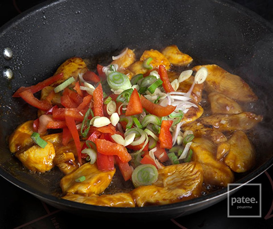 Курица с рисом карри по-индонезийски - Шаг 3