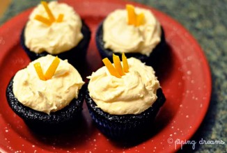 Шоколадно-апельсиновые капкейки