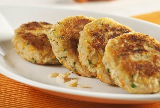 Рисовые тефтели с овощами и творогом