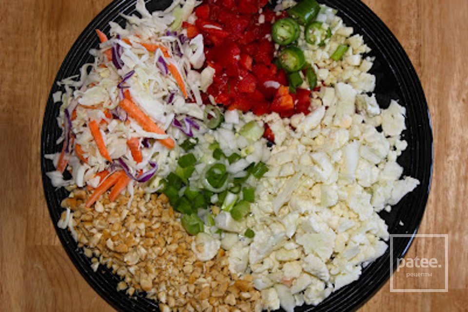 Рулетики с яйцом и цветной капустой под кисло-сладким соусом - Шаг 2