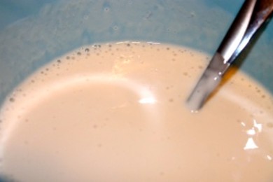 Шоколадные кексы с арахисовой глазурью - приготовление