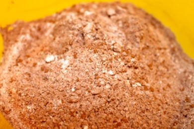 Шоколадные кексы с арахисовой глазурью - приготовление