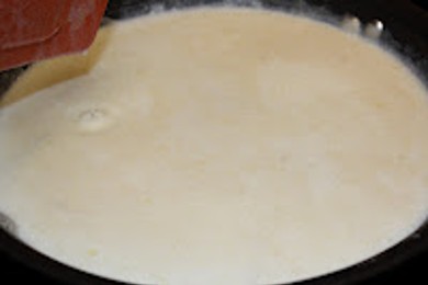 Макаронная запеканка с соусом песто и курицей - приготовление