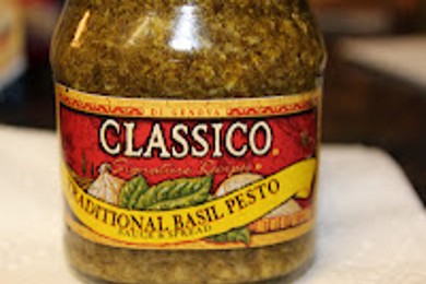 Макаронная запеканка с соусом песто и курицей - приготовление