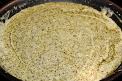 Макаронная запеканка с соусом песто и курицей - приготовление