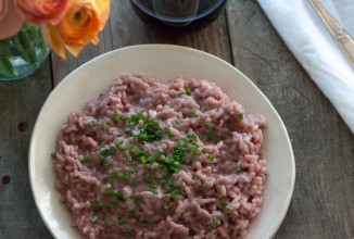 Ризотто на красном вине