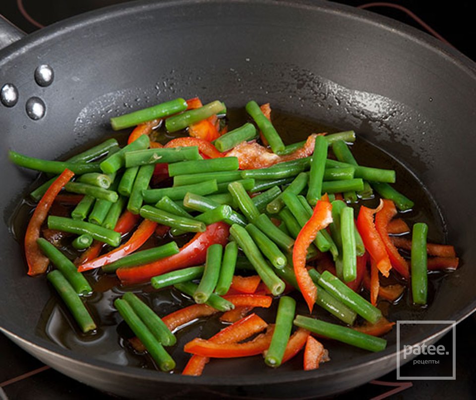 Кисло-сладкие овощи с рисом - Шаг 2