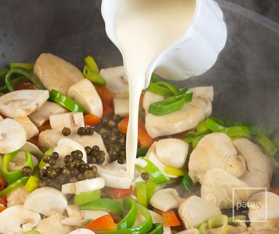 Курица с овощами и рисом - Шаг 4