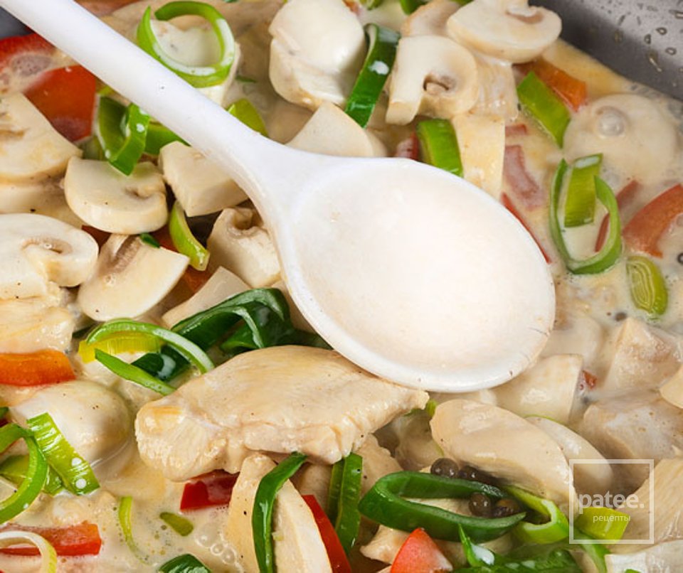 Курица с овощами и рисом - Шаг 5