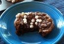 Шоколадно-арахисовое печенье с маршмэллоу