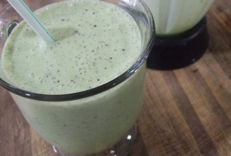 Мятно-шоколадный молочный коктейль