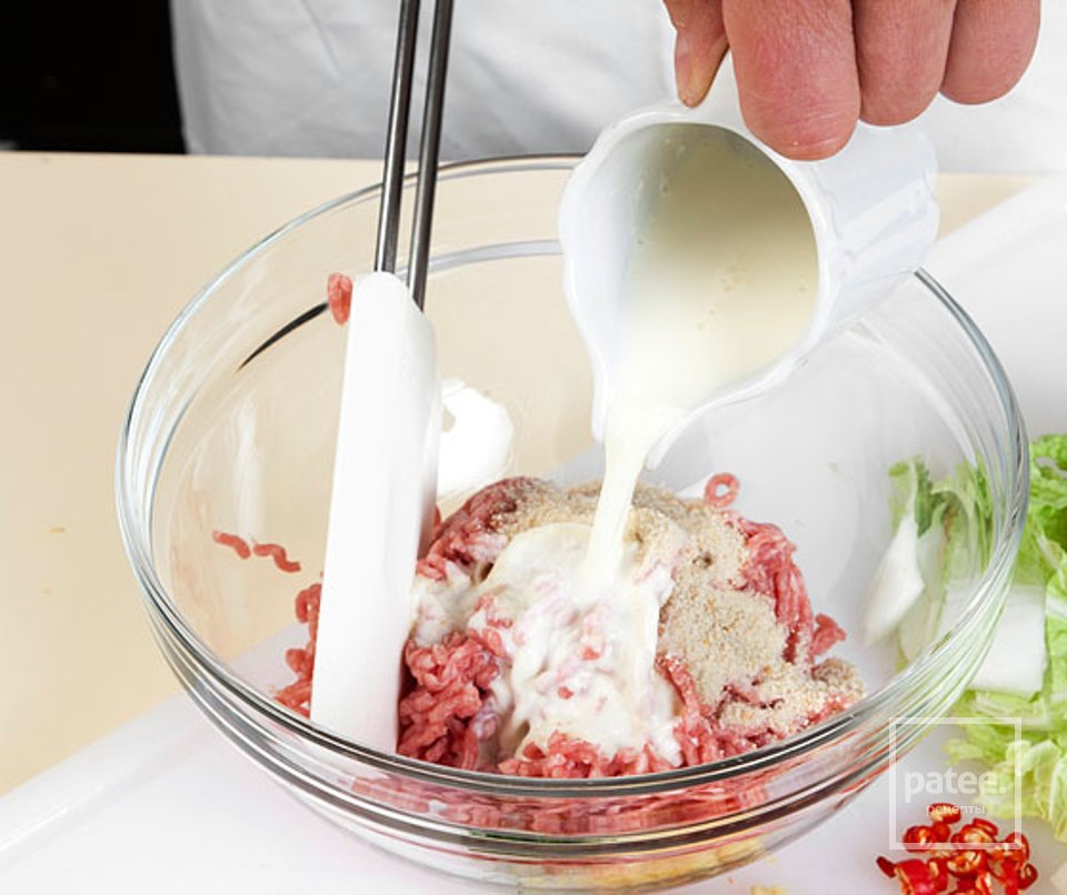 Шницель из телятины с кисло-сладкой пекинской капустой и рисом басмати - Шаг 1