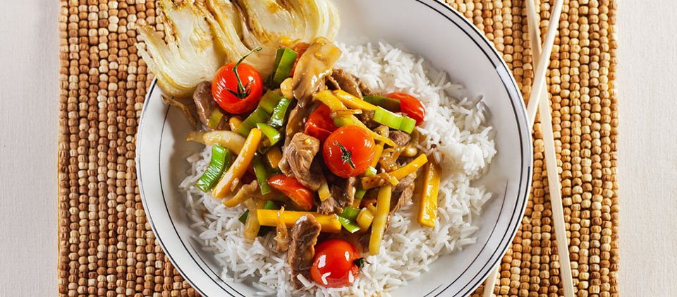 рис с овощами в соевом соусе рис с овощами в соевом соусе