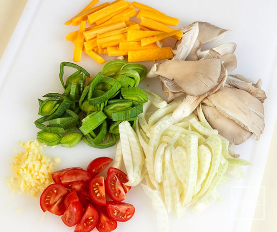 Говядина с овощами и рисом - Шаг 1