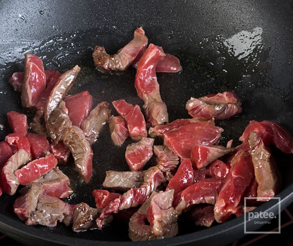 Говядина с овощами и рисом - Шаг 2