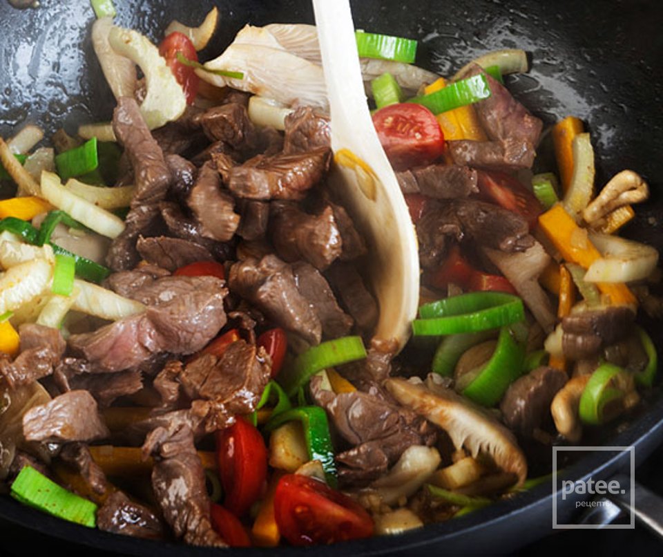 Говядина с овощами и рисом - Шаг 4