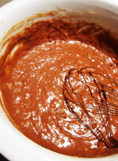 Шоколадно-банановые кексы из нутовой муки - Шаг 3