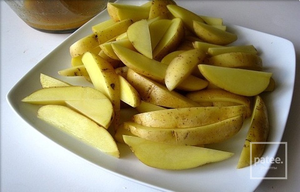 Запеченный картофель ломтиками - Шаг 4