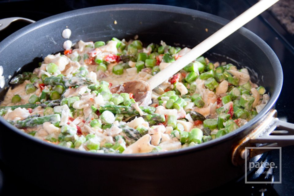 Сливочная паста с пармезаном - Шаг 5