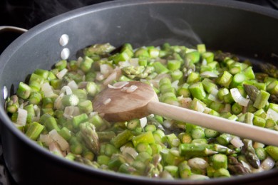 Сливочная паста с пармезаном - приготовление