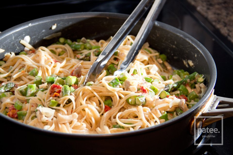 Сливочная паста с пармезаном - Шаг 6