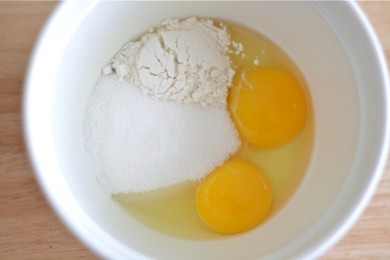 Пирожное с бананово-кокосовой кремовой начинкой - приготовление