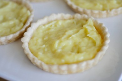 Пирожное с бананово-кокосовой кремовой начинкой - приготовление