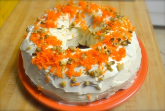Морковный пирог