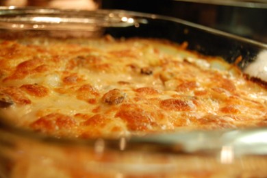 Картофельный гратен - приготовление