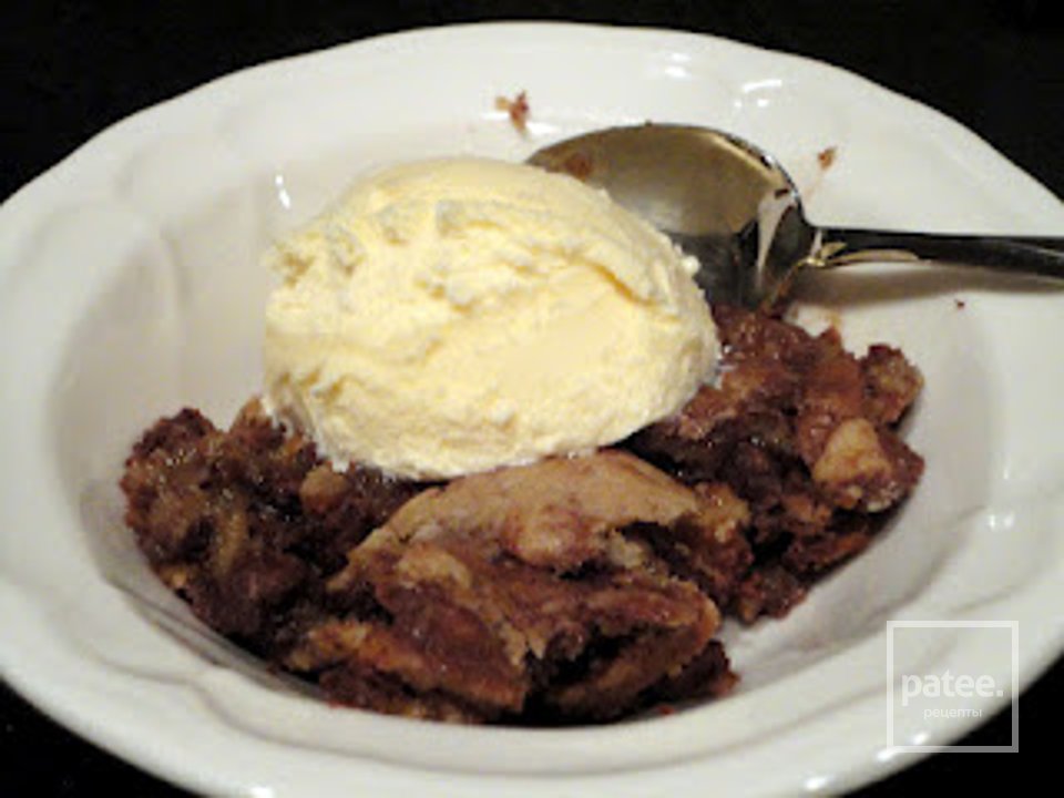 Теплый шоколадный пирог в сковороде - Шаг 9