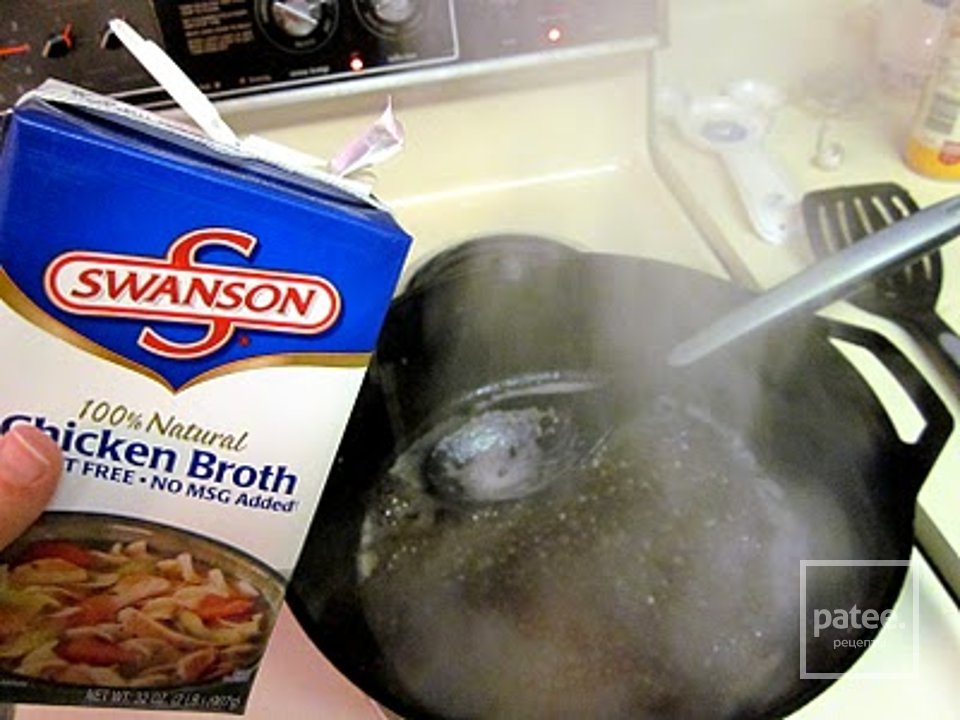 Гарнир из хлеба на закваске и грибов - Шаг 4