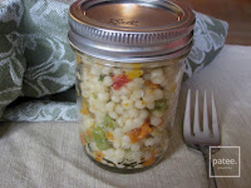 Весенний салат с кускусом - Шаг 7