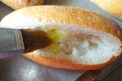 Хот-дог с фрикадельками - приготовление