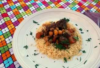 Жаркое с нутом и кускусом