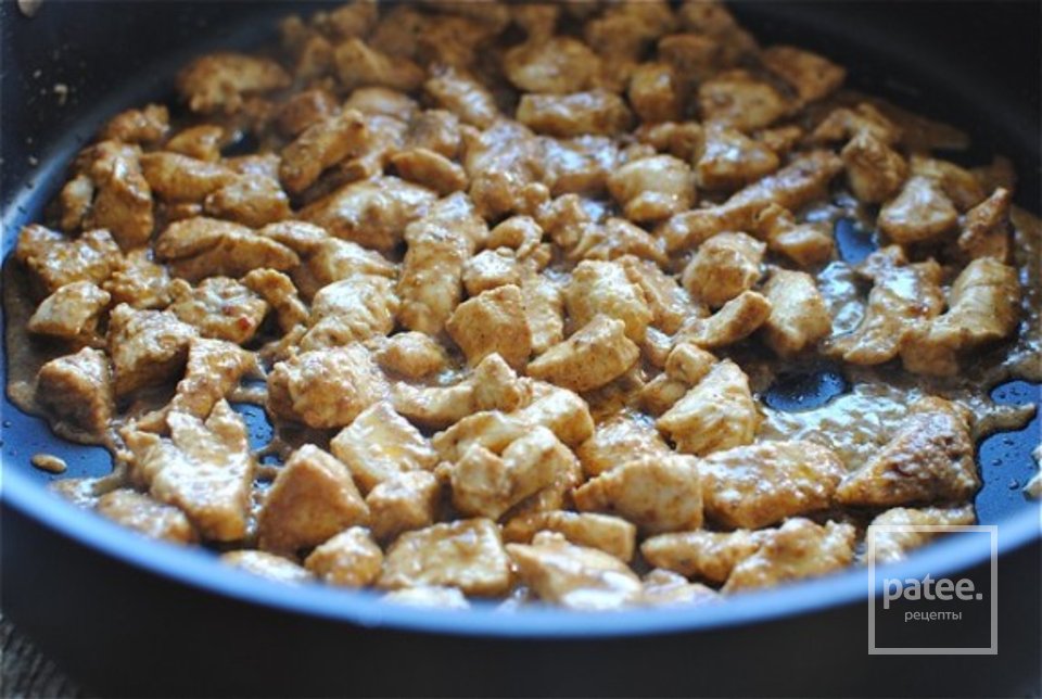 Простая острая пицца на лепешке - Шаг 4