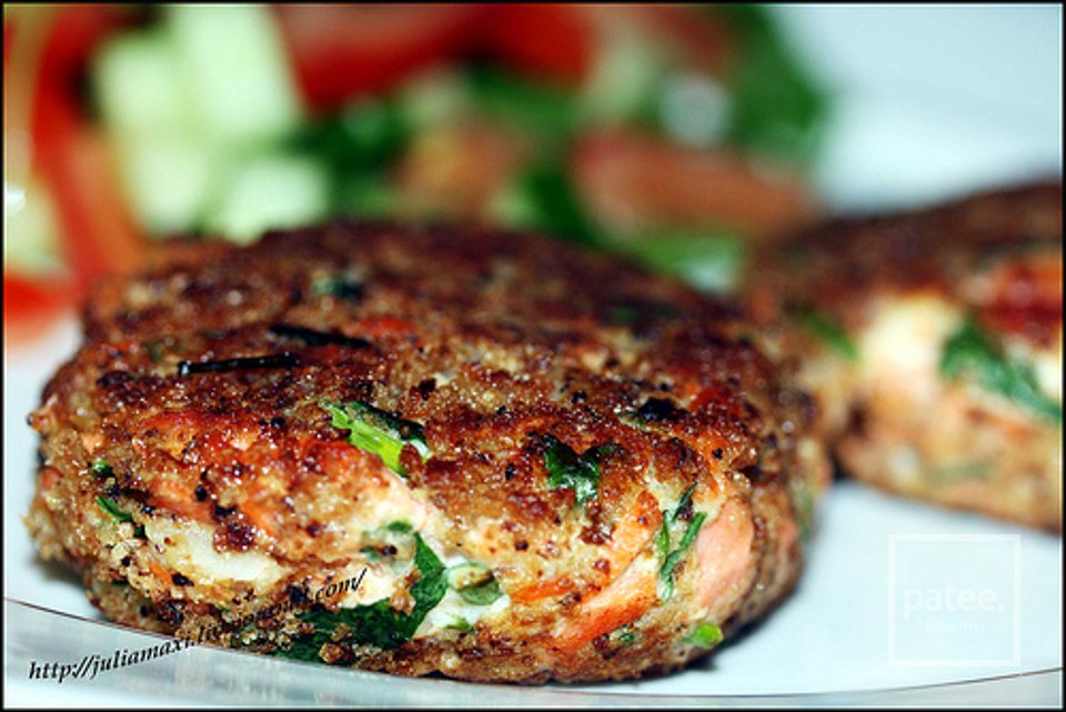 Биточки из форели. - Шаг 1