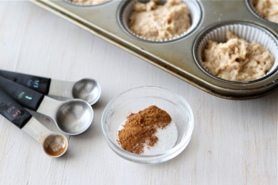 Банановые маффины - приготовление