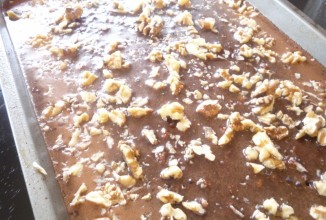 Техасский шоколадный пирог с глазурью