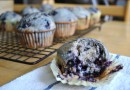 Кексы с черникой