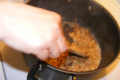 Кукурузная похлебка с ветчиной - приготовление