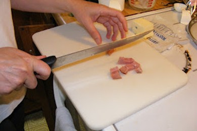 Кукурузная похлебка с ветчиной - приготовление