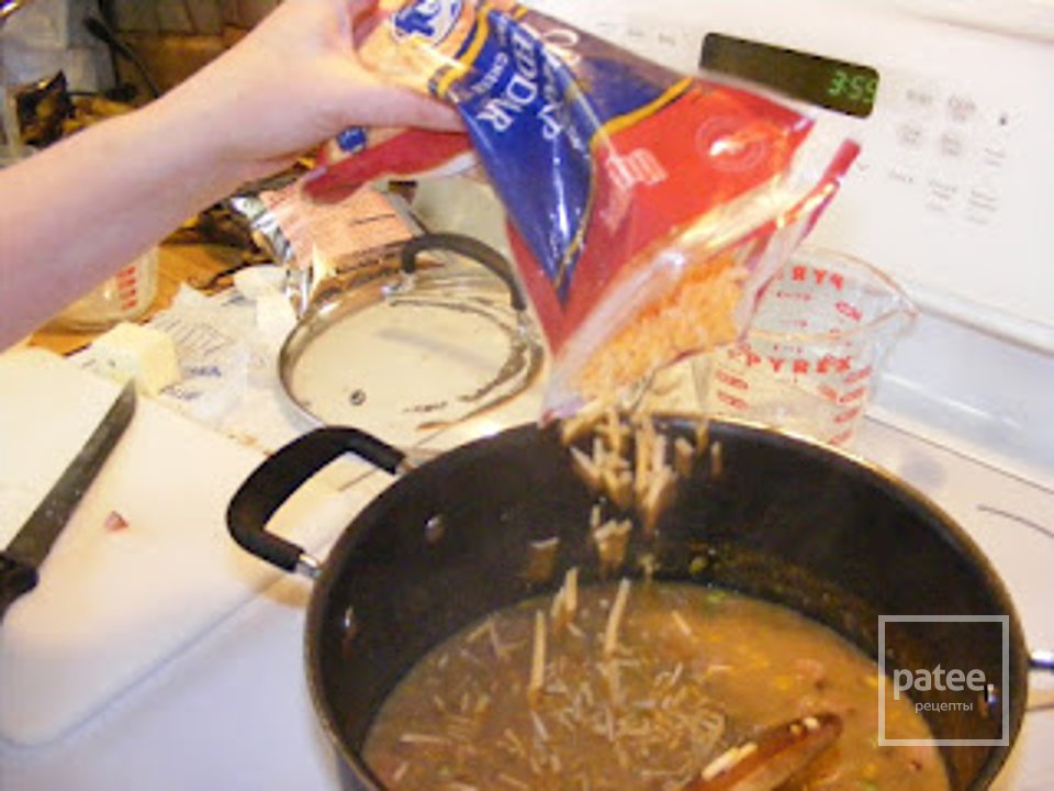 Кукурузная похлебка с ветчиной - Шаг 5