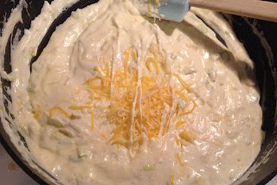 Запеканка из свежих овощей и козьего сыра - приготовление