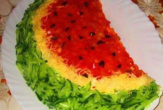 Салат Арбуз