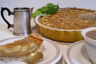 Быстрый банановый пай.