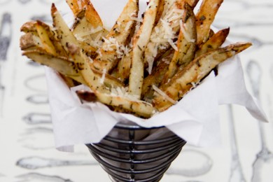 Полезный запеченный картофель в пармезане - приготовление