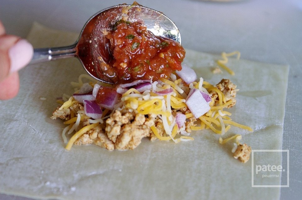 Конвертики тако - Шаг 8