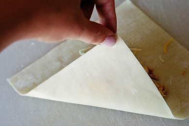 Конвертики тако - приготовление