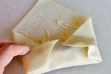 Конвертики тако - приготовление