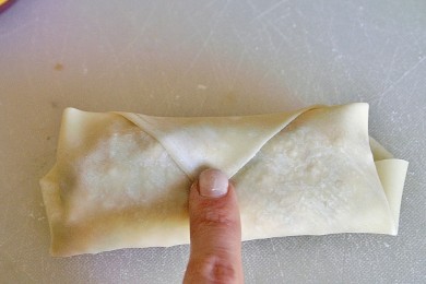 Конвертики тако - приготовление